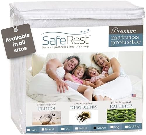 SafeRest Premium Waterproof Mattress Protector