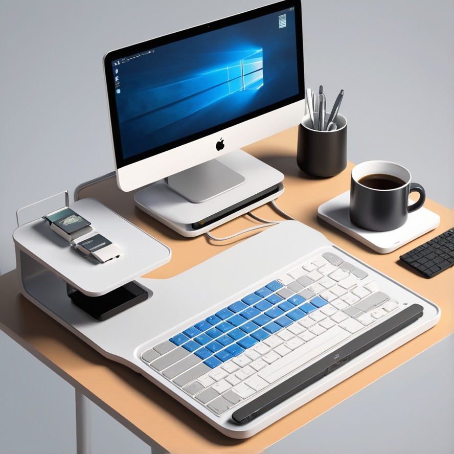 Best Desk Setup with Coffee Mug Warmer