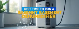 Best Time to Run a Basement Dehumidifier