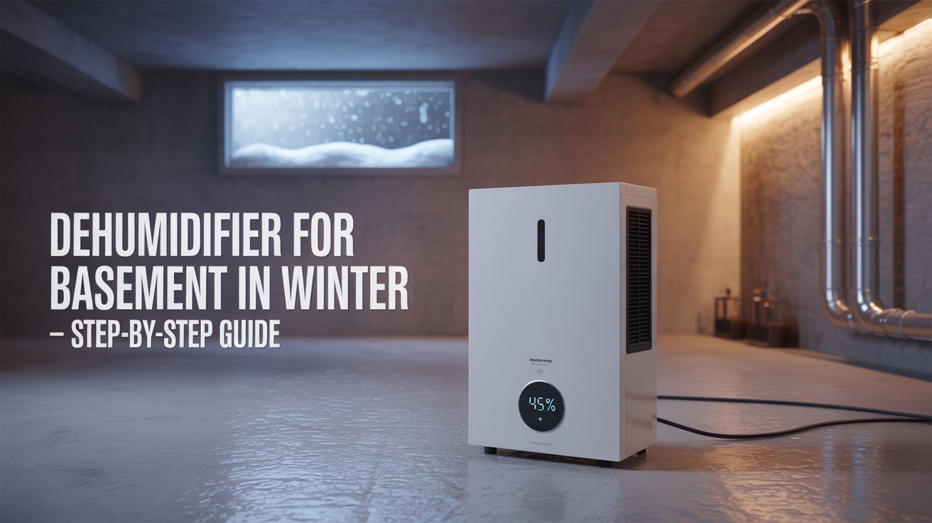 dehumidifier for basement in winter