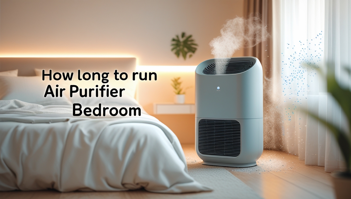 how long to run a air purifier in bedroom