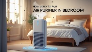 how long to run air purifier in bedroom