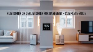 humidifier or dehumidifier for basement