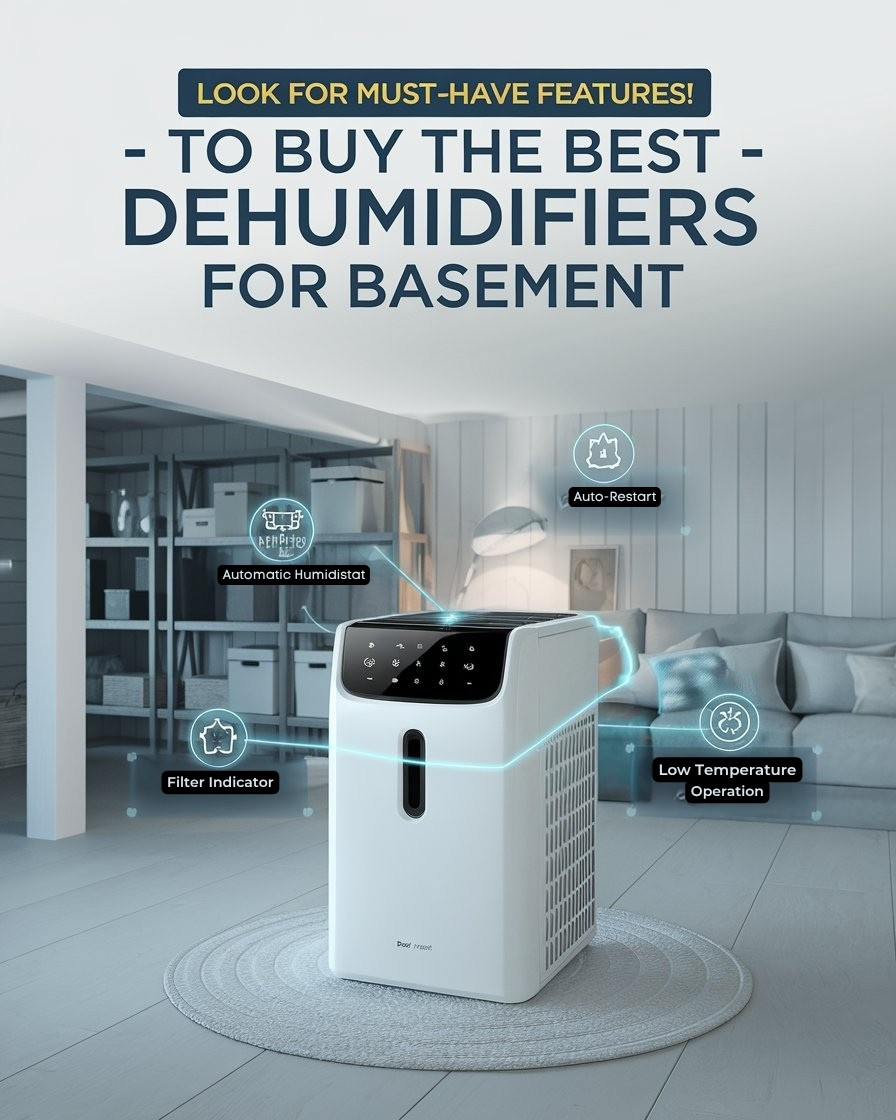 must have dehumidifier for basement