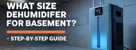What Size Dehumidifier for Basement