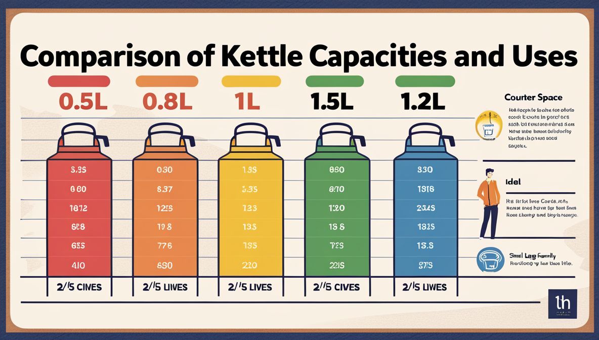 Comparison of Kettle Capacities