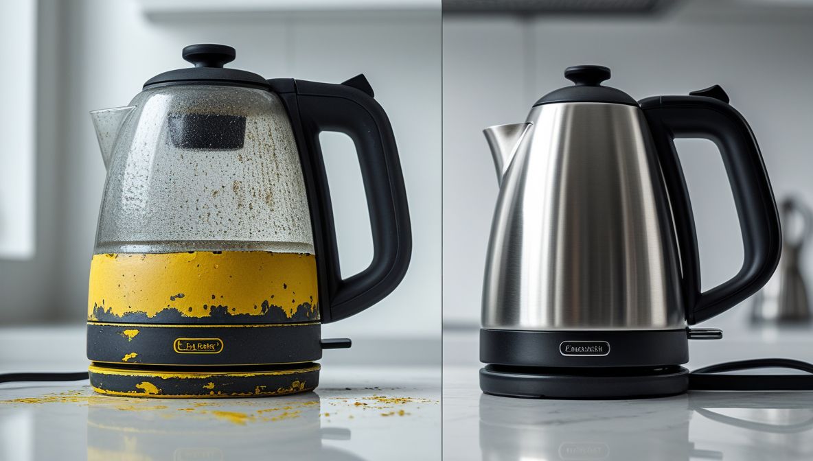 budget plastic vs stainless steel kettle