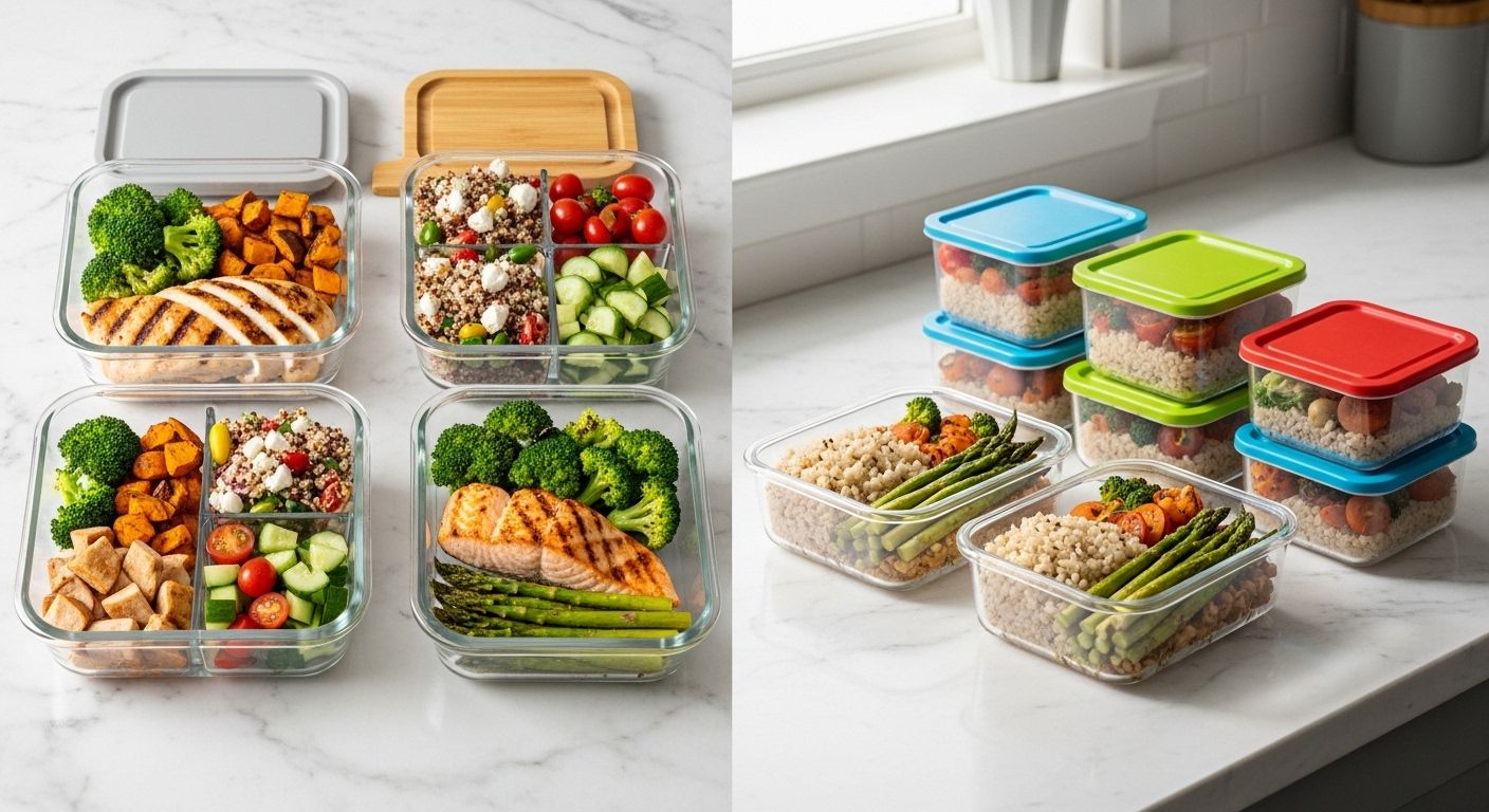 Glass vs Plastic Meal Prep Containers